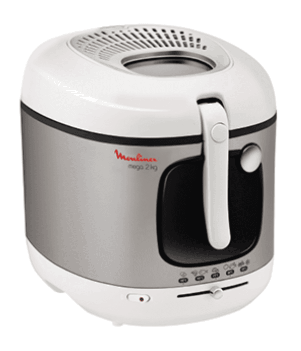 MOULINEX DEEP FRYER ELECTRIC XXL/REMOVABLE  2KG/SILVER 1960 Wats