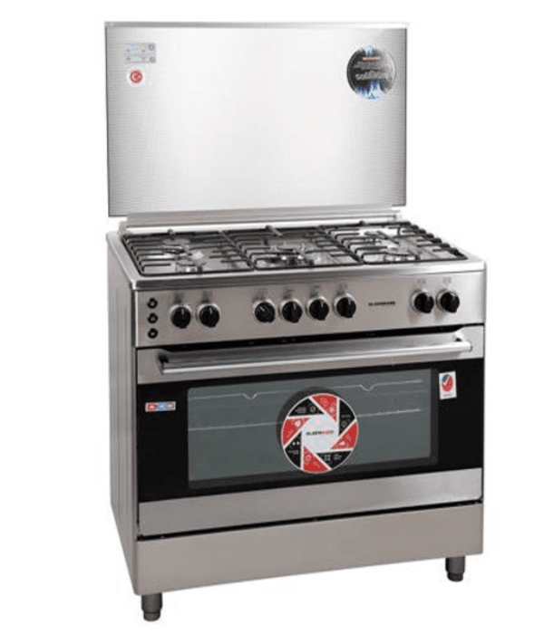 90X60 S/S Standing 5 Gas Oven1x1