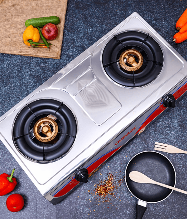 S/S Double Gas Burner 1X1