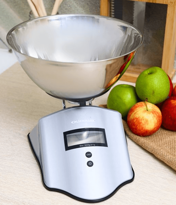 Digital Kitchn Scale/SS Bowl/5kg1x8