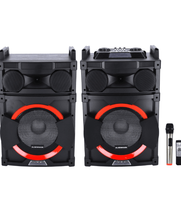 2.0Profsnl Spekr 12"WofrUsb/Bt/Fm/Mic1x1