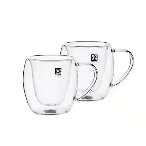 BRS 2pc Double Wall Mug Set 250ML1X24