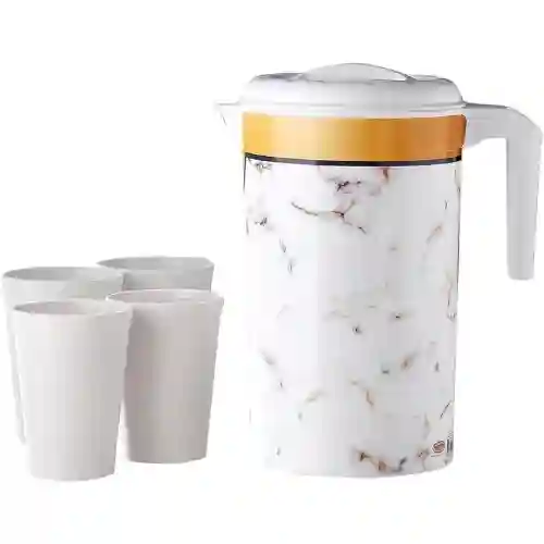 RoyalFord 2 L Water Jug with Glasses