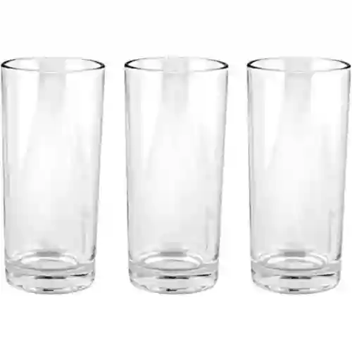 Royalford Glass Tumbler Set, 3 Pcs