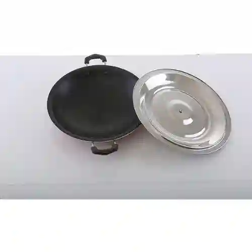 Royalford Non-Stick Appam Pan with Lids (23 cm)