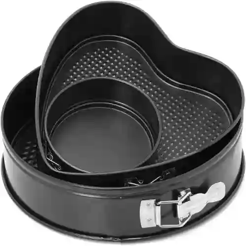 RoyalFord 3 Pcs Spring form Set, Black