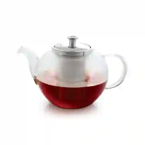 Royalford 1200 Ml Glass Tea Pot With Stainless Steel Strainer