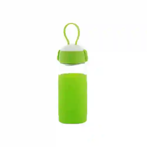 Royalford 400ml Silicon Sleeve Water Bottle - Green