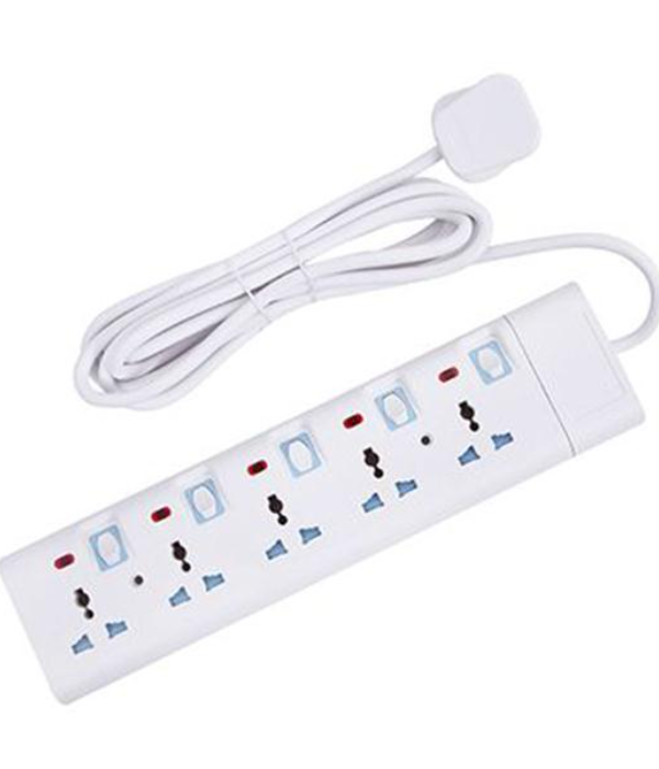 Extension Socket/5 Way -3 M1x24