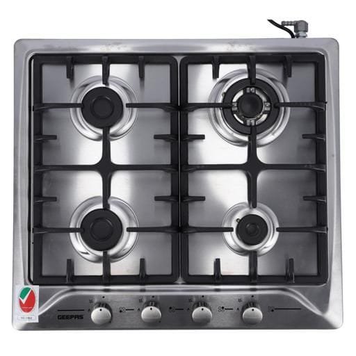 60x60 Tabletop Gas Hob/4Gas,S Steel Trky