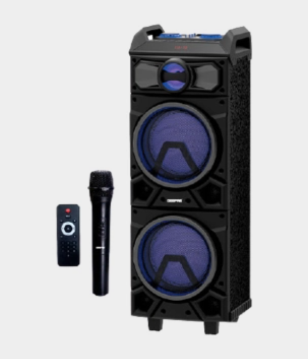 Rech TrolleySpkr/Usb/TF/Fm/Mic/Bt/Rmt1x1