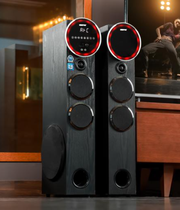 10"PrfSpkr2.0Ch/Usb/Sd/Mic/Laser/Bt/1x1