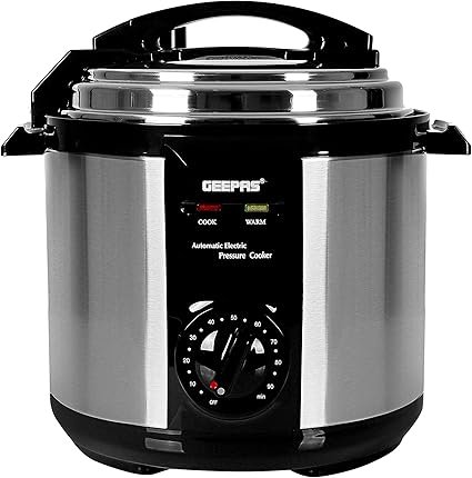 S/S 6Ltr Electric Pressure Cooker 1X4