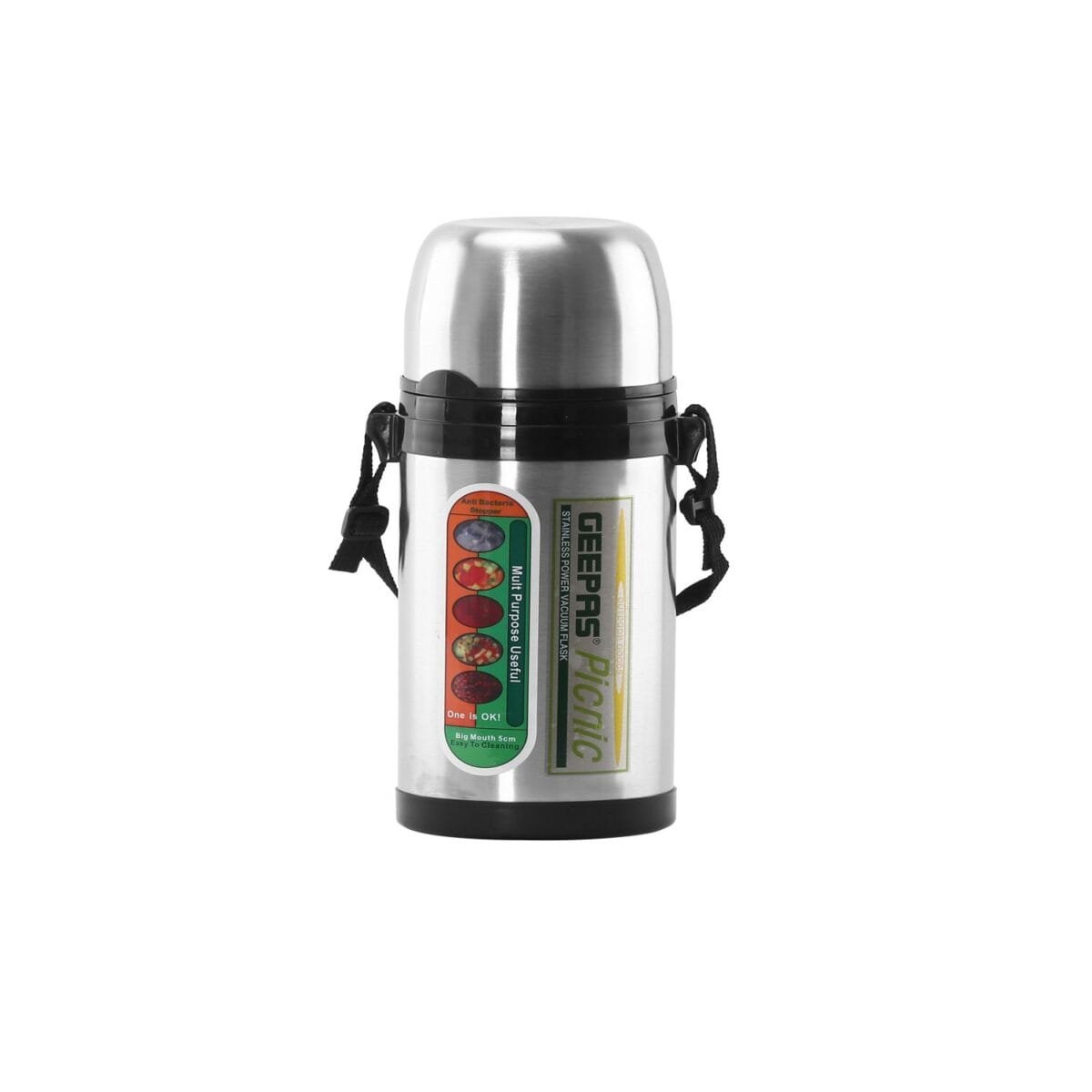 0.5L  St/ Steel Inner Vacuum Flask 1X16