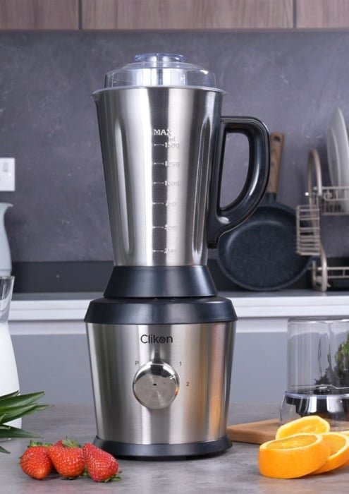 2 IN 1 BLENDER 600W WITH STAINLESS STEEL BIG JAR