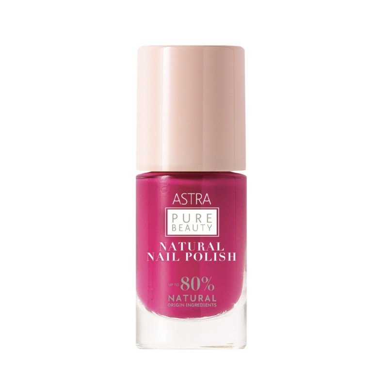 Astra Pure Beauty Natural Nail Polish - Shade - Bouganvillea