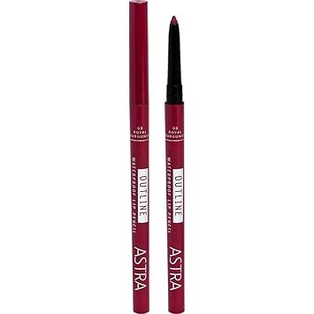 Astra Outline Watreproof Lip Pencil - Shade - Royal Burgundy