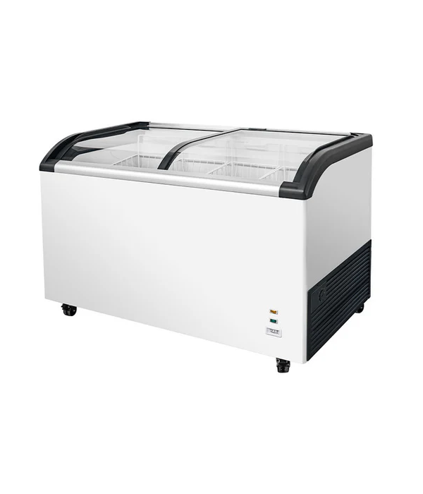 ALM CHEST FREEZER GLASS DOOE  300L WHITE