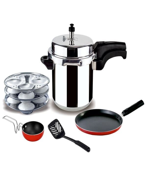 5 In 1 Pressure Cooker Como Pack 1X8