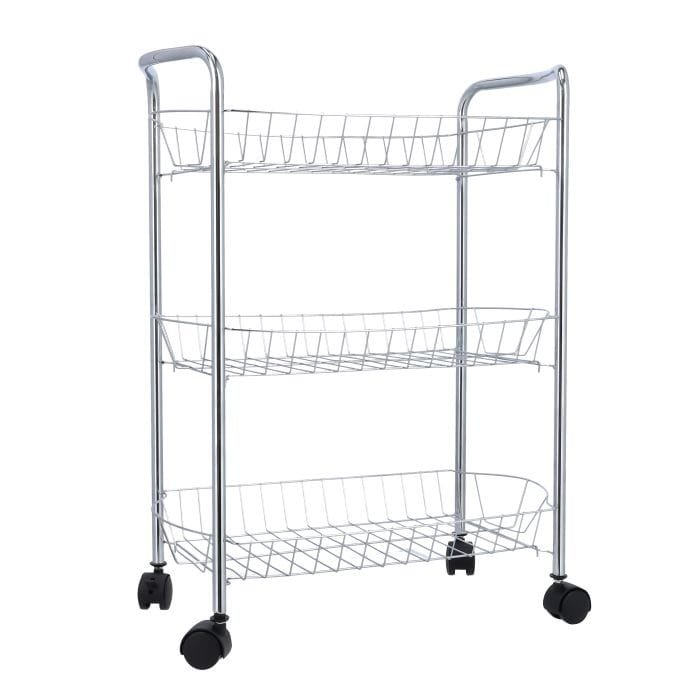 3Layer Storage Rack-Iron (50x27x62CM)1X6