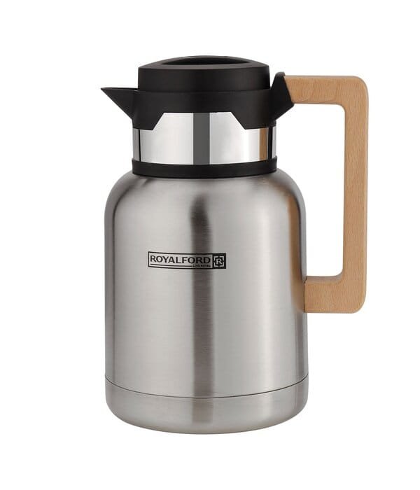 1.2L SS Vacuum Flask/Wooden Handle1x12