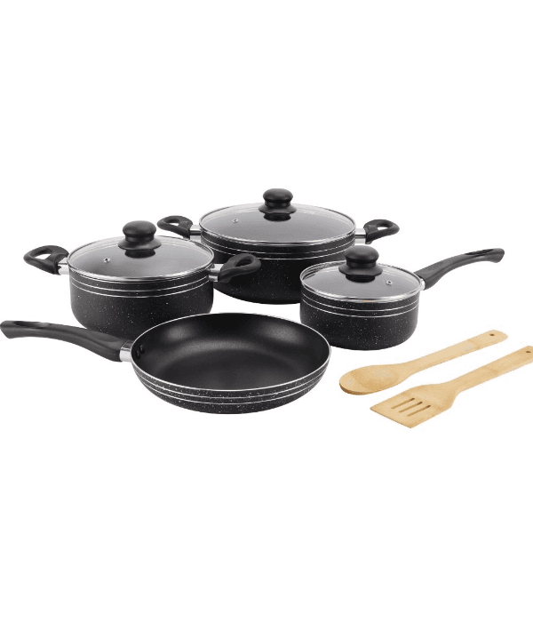 Ritz 9Pc Non Stick Cookware Set 1X2