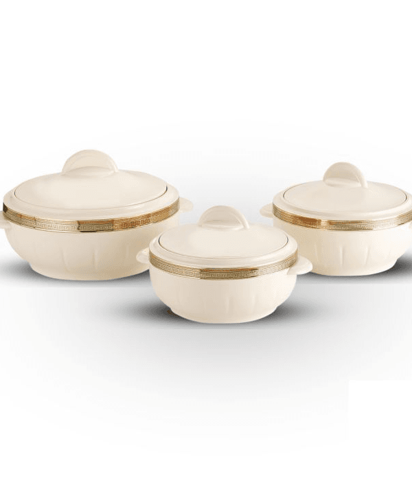Casserole 3 pcs set (2.5/1.6/1.2)Ltr 1X8