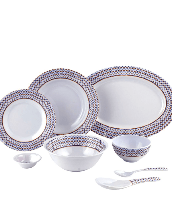 M/W35 Pcs Melamine Dinner Set 1x2