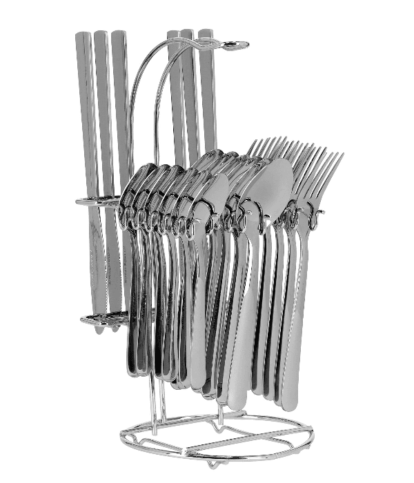 25Pcs SS Cuttlery Set1X12