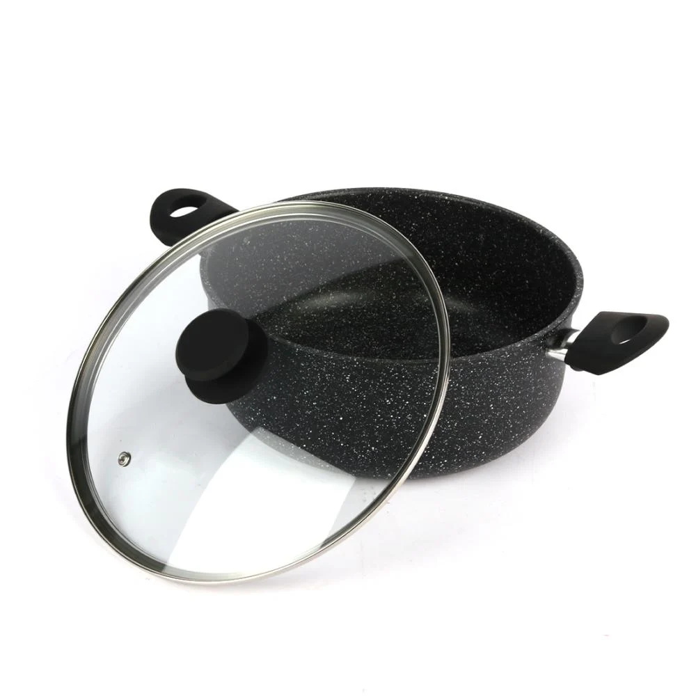 28,Granite Smart Caserole/G+Lid/Beige1X6