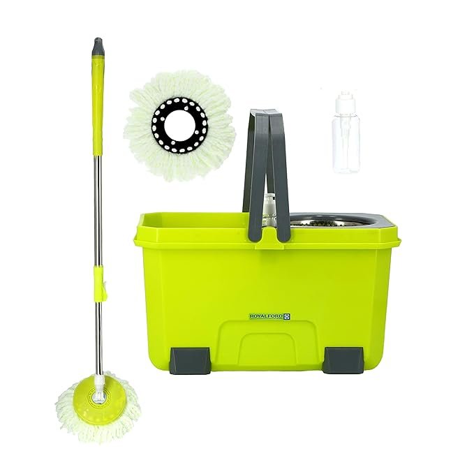 Emphatic Spin Easy Mop Green+Grey1X8