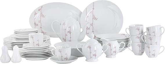 49Pc Supremo Porcelain Dinner Set 1x1