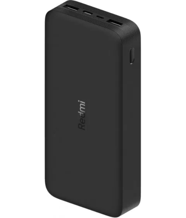 20000mAh Redmi 18W Fast Charge Power Bank Black