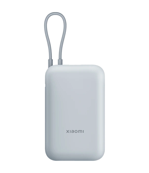 XIAOMI POWER BANK 10000MAH (INTEGRATED CABLE) ICE BLUE GL