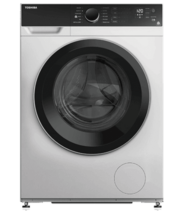 TOSHIBA FRONT LOADING WASHER  12 KG - WHITE COLOR