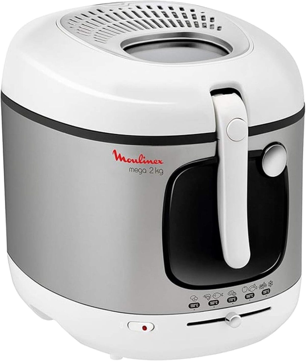 MOULINEX DEEP FRYER ELECTRIC XXL/REMOVABLE  2KG/SILVER 1960 Wats