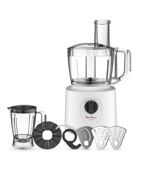 MOULINEX DOUBLEFORCE FOOD PROCESSOR 800W,  25 FUNCTIONS,  2LTRS BOWL,BLENDER,