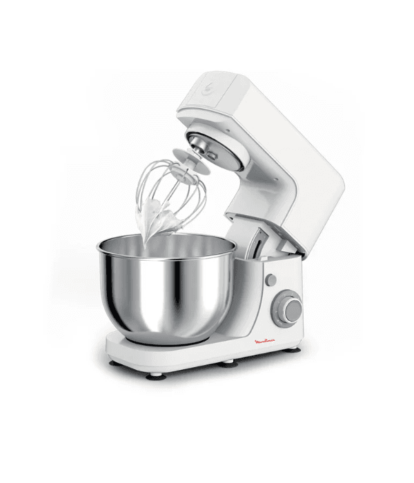 MOULINEX KITCHEN MACHINE, 4.8 LTR CAPACITY, 3 PASTRY ATTACHMENTS, 800W,