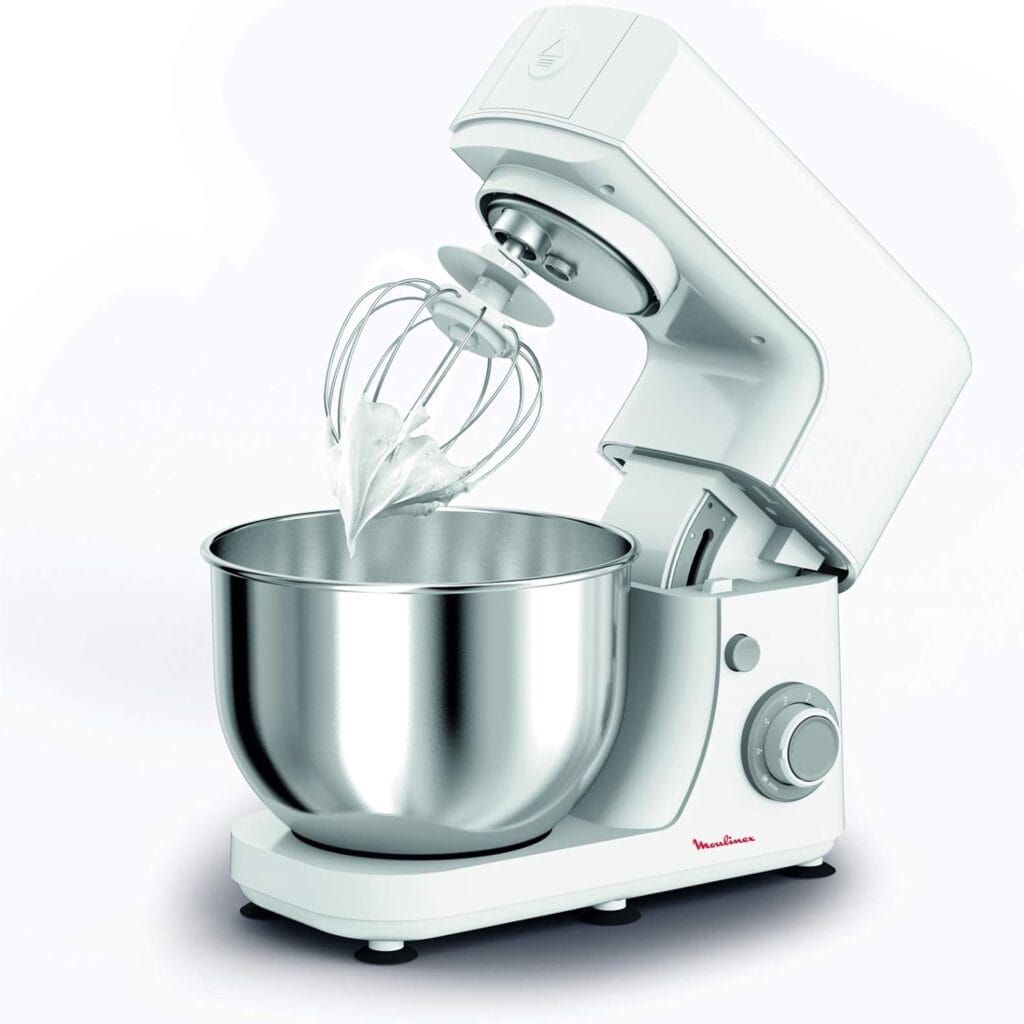 MOULINEX KITCHEN MACHINE, 4.8 LTR CAPACITY, 3 PASTRY ATTACHMENTS, 800W,