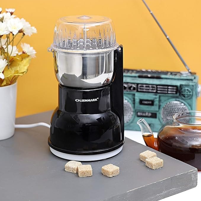 Coffee Grinder/SS Bowl/Saftylck100G1X24