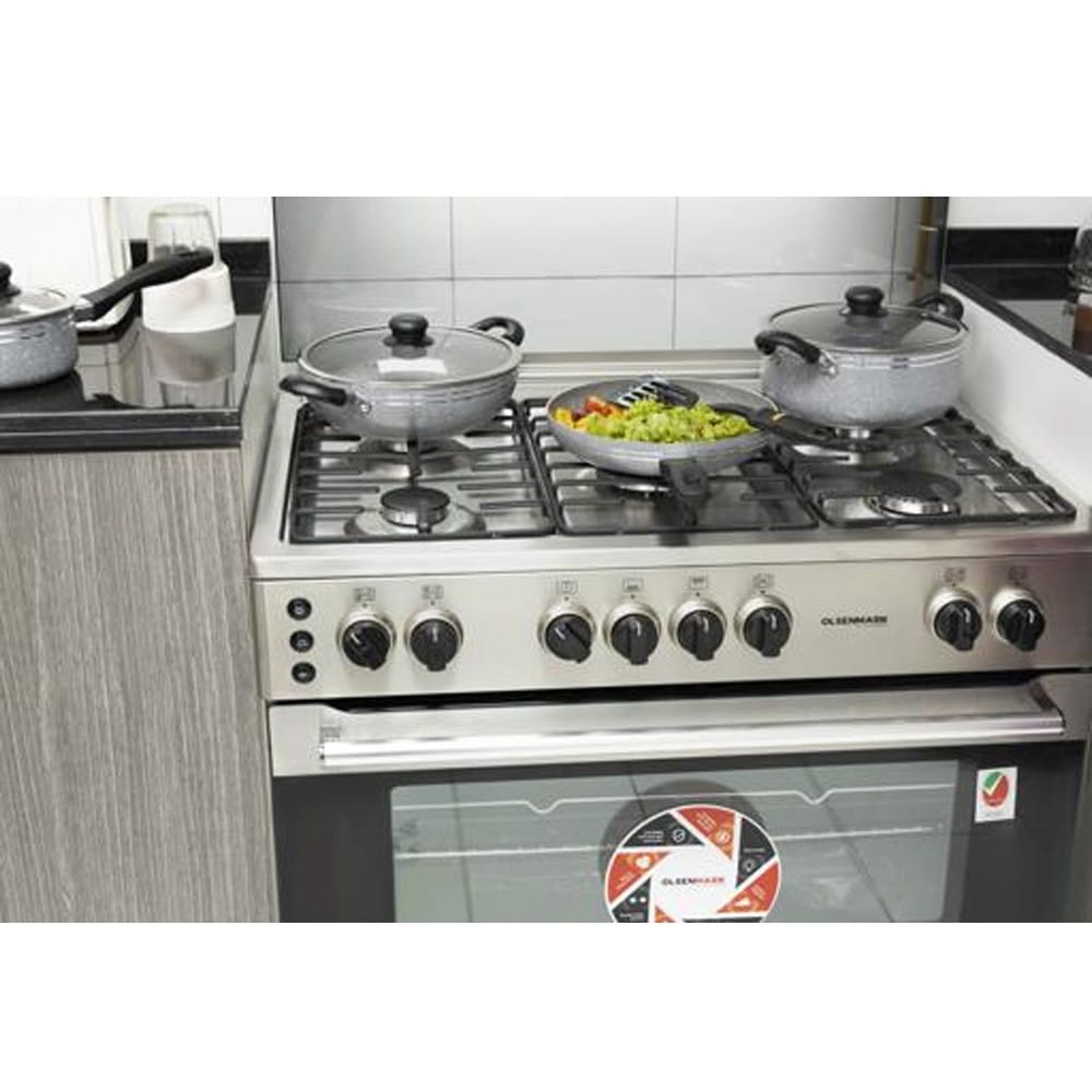 90X60 S/S Standing 5 Gas Oven1x1