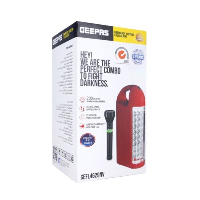 Led Emergncy Lntern24Pcs+Flashlight 1x10