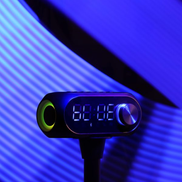 Portabl Spekr/Digtl Alrm Clock BT/FM1x60