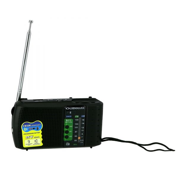 Fm/Am/Usb/Sd/mw/bt/auxRechar Radio 1X100