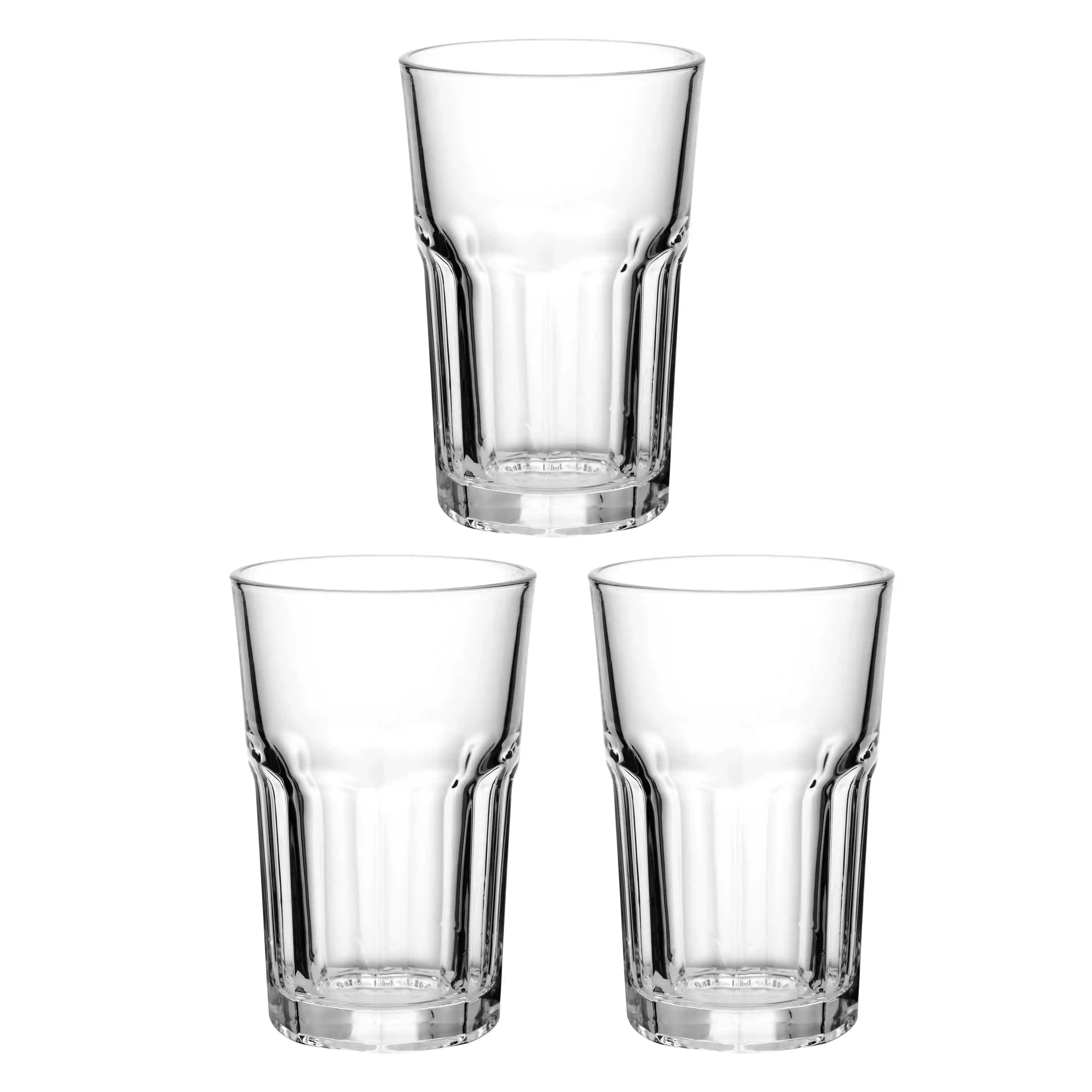 Royalford 3 Pcs Glass Tumbler Set