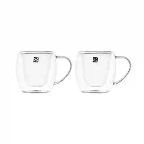 BRS 2pc Double Wall Mug Set 150ML1X24