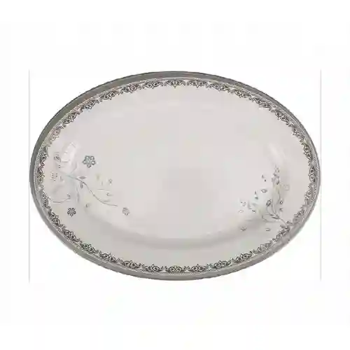 Melamineware Oval Rice Plate | 12″ Dinner Plate