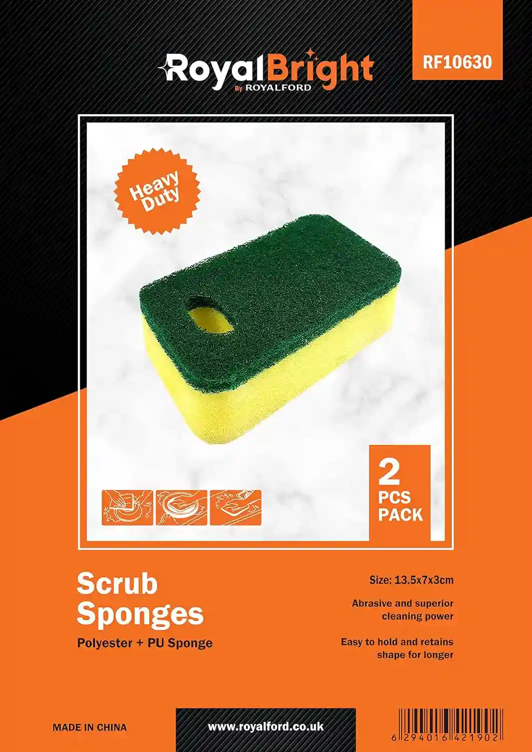 RoyalFord Royalbright  Scrub Sponges