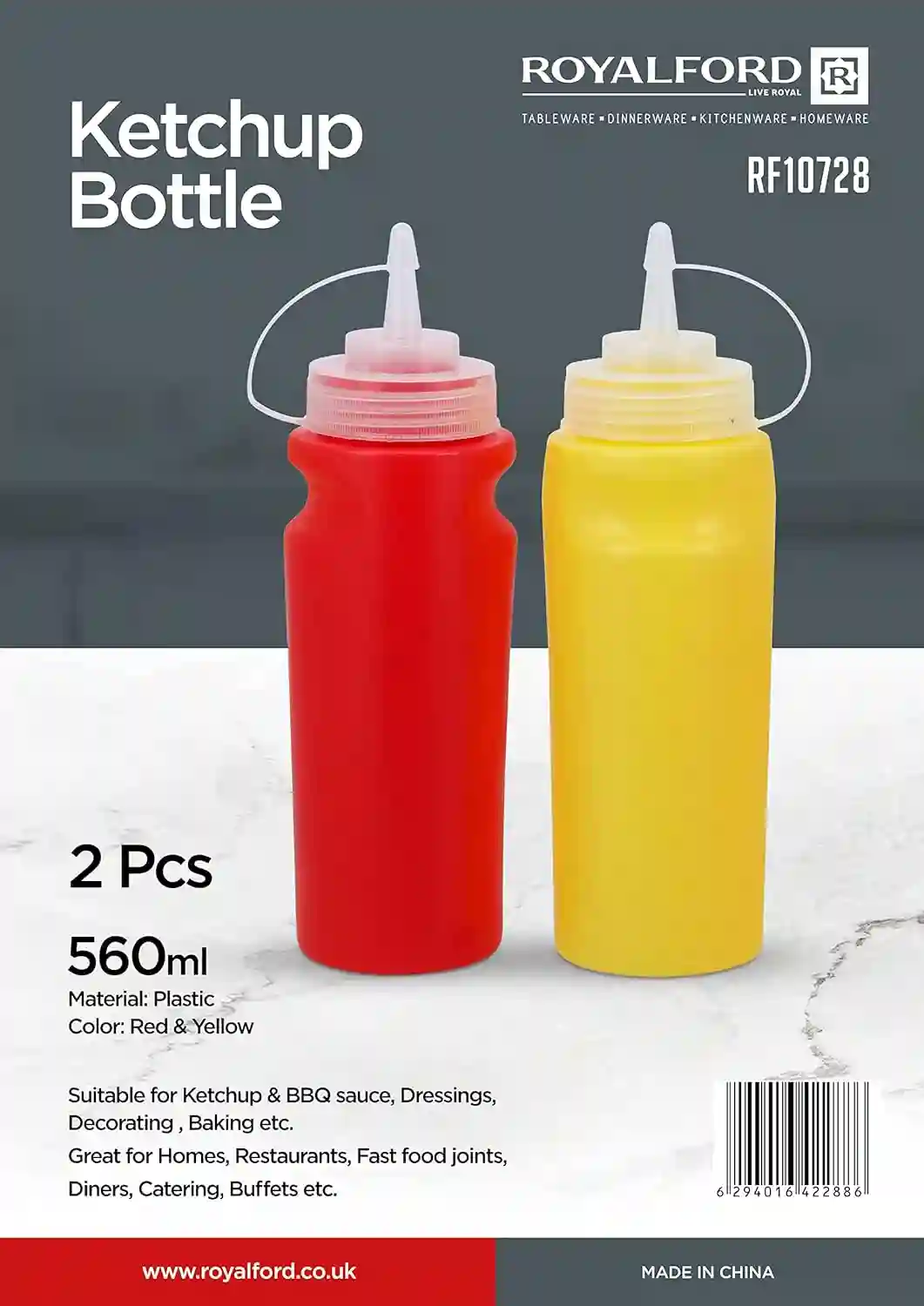 Royalford Ketchup Bottle