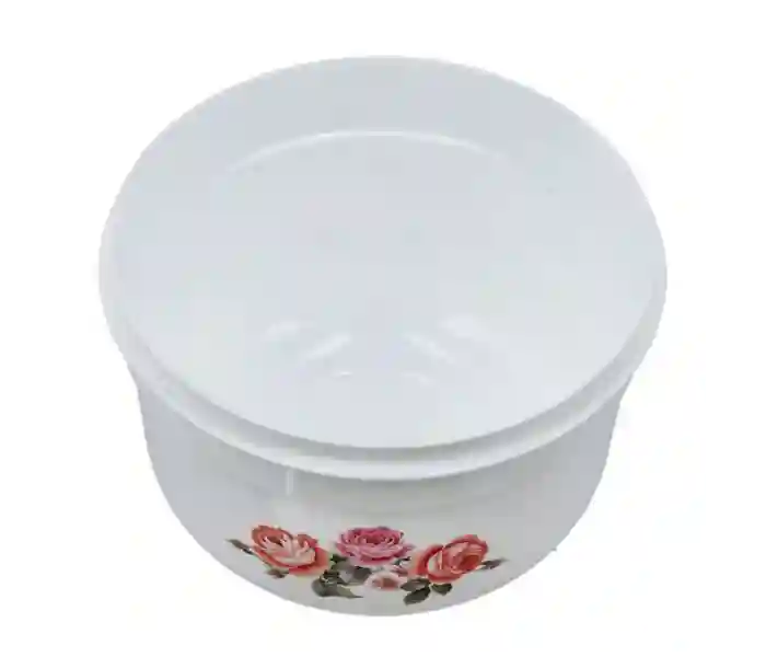 Royalford Air-Tight Storage Bowl - White And Red